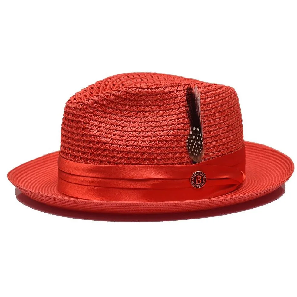 Julian Straw Fedora by Bruno Capelo