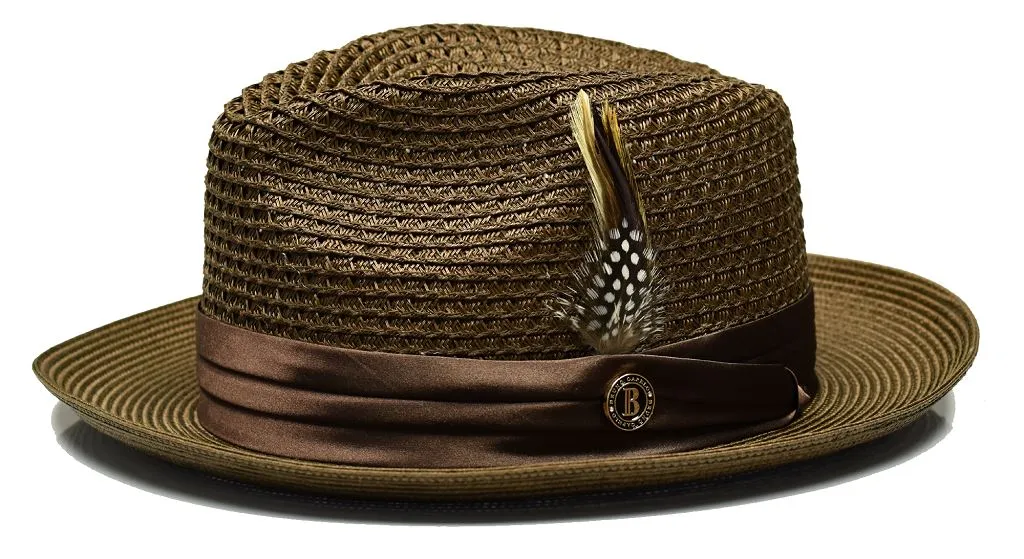 Julian Straw Fedora by Bruno Capelo