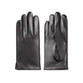 Men Warm Winter Windproof Driving Riding PU Gloves - MPG93754