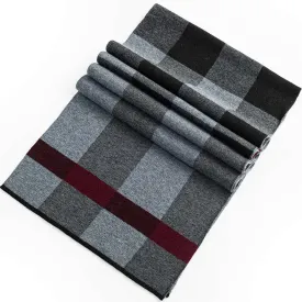 Mens Ilmio Wool Knit Scarf #02