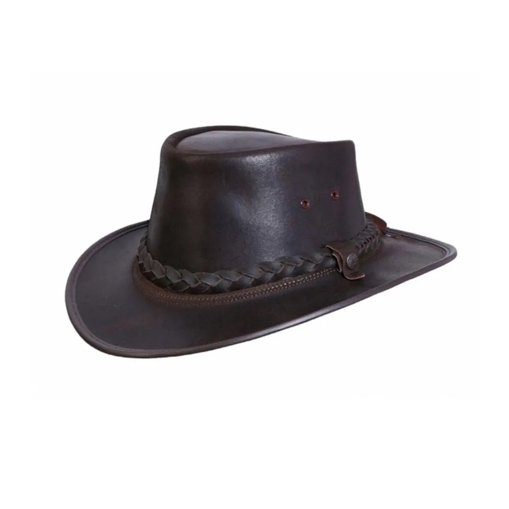 Modern Cowboy Leather Hat