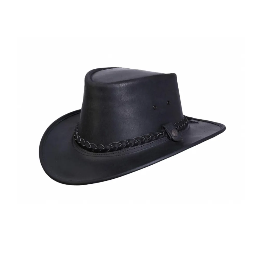 Modern Cowboy Leather Hat