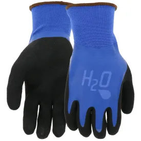 Mud SM7186B/L Gardening Gloves, L, Latex Coating, Cobalt Blue :PR: QUANTITY: 1