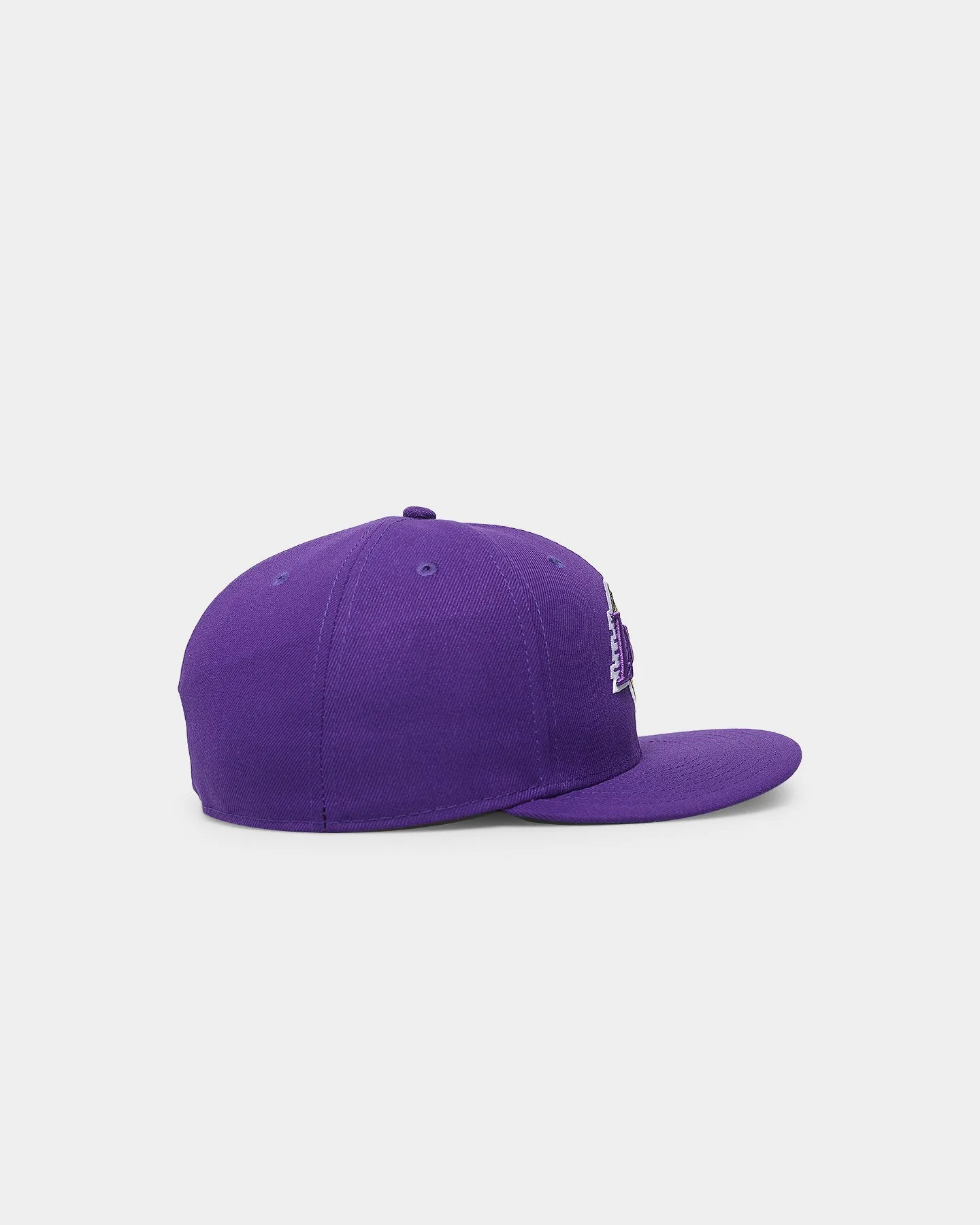 New Era Los Angeles Lakers 'Patchwork Paisley Undervisor' 59FIFTY Fitted Purple