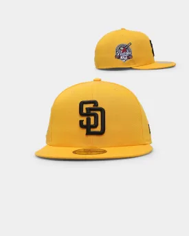 New Era San Diego Padres 40th Anniversary 'Yellow Gold World Series' 59FIFTY Fitted Yellow/Black