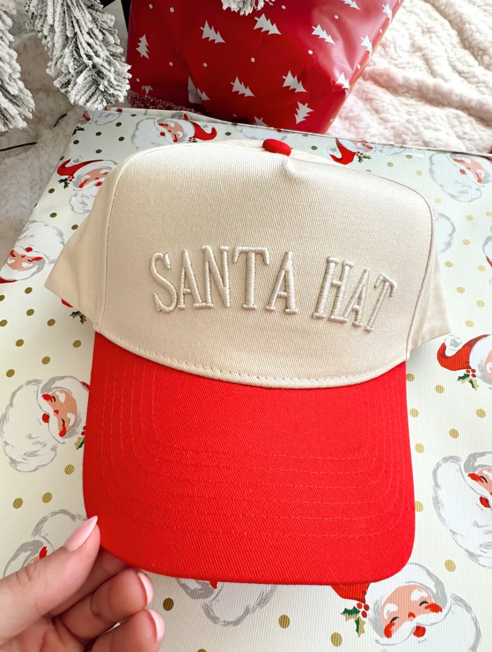 NEW!! "Santa Hat" Trucker