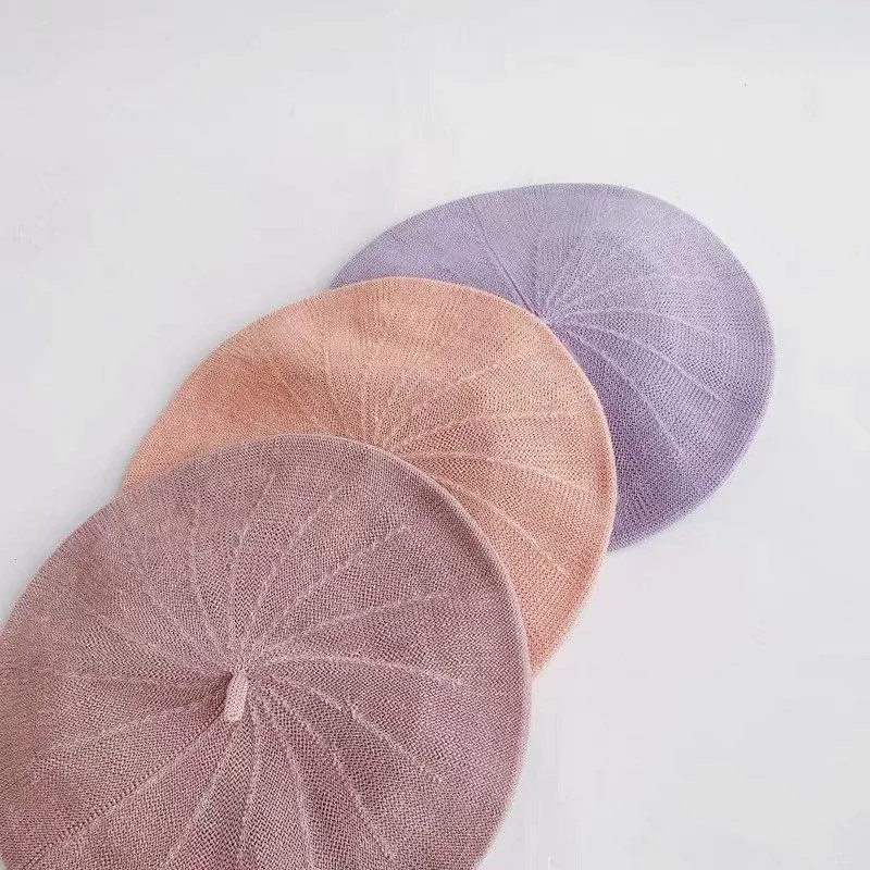 Oversized Summer Beret for Women and Girls