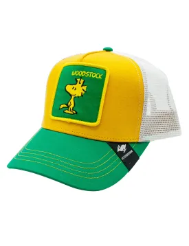 Peanuts Mesh Trucker Hat, Woodstock