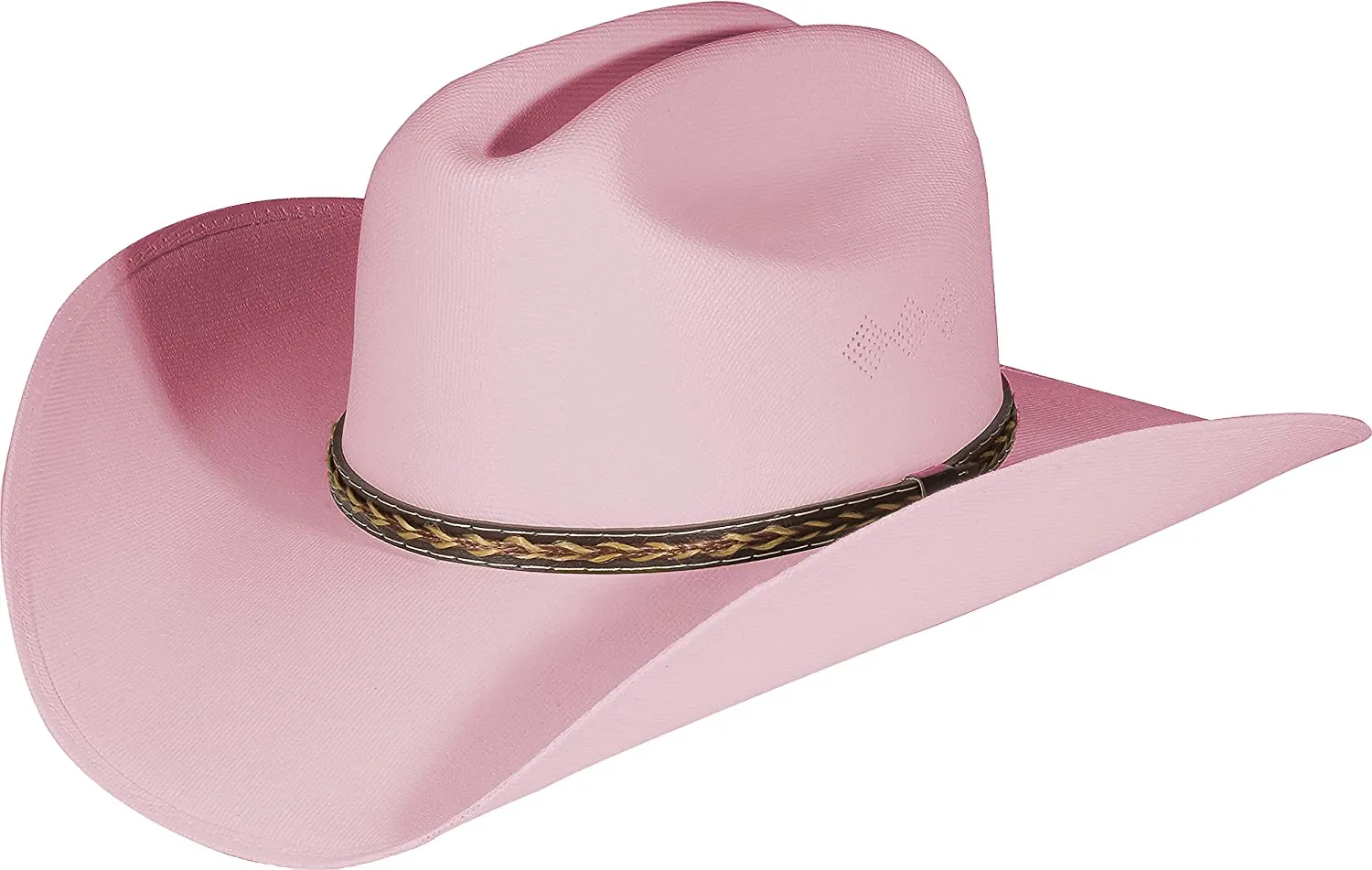 Pink Stallion Pinch Style Cowboy Hat