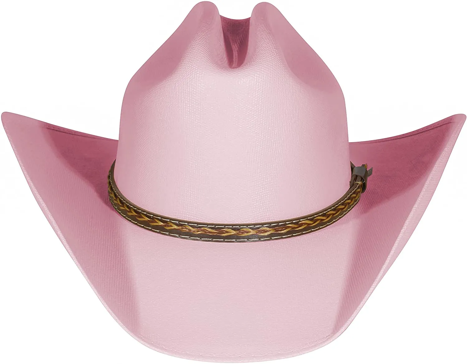 Pink Stallion Pinch Style Cowboy Hat