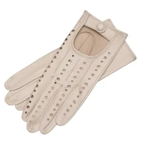 Rimini Creme Leather Gloves