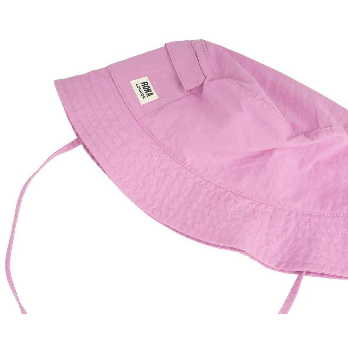 Roka Bedford Recycled Nylon Bucket Hat - Orchid Pink