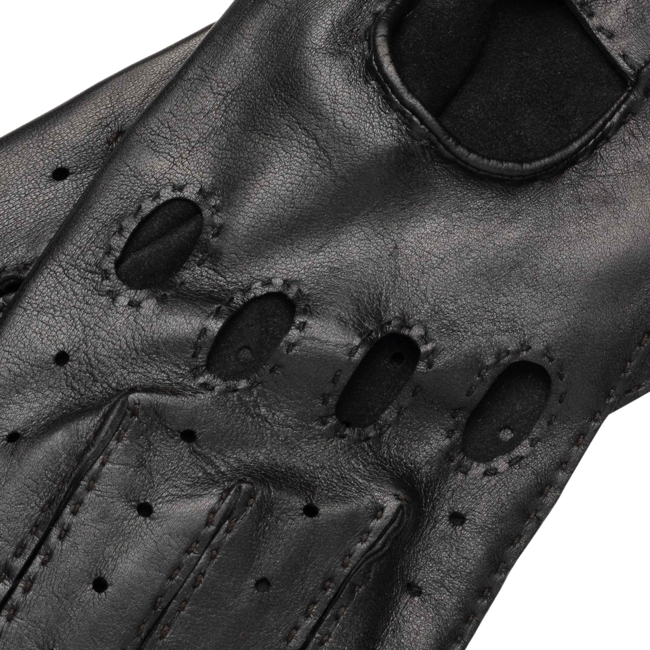 Rome Black Driving Gloves