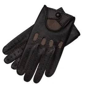 Rome Brown Deerskin Driving Gloves