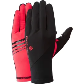 Ronhill Wind Block Running Gloves - Pink