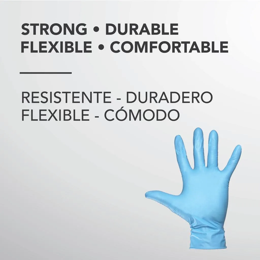 Sani-Guard Large Size Multipurpose Nitrile Disposable Gloves 2 Pack / 100 Units These multipurpose disposable nitrile gloves will help you protect your hands while performing different tasks-467676