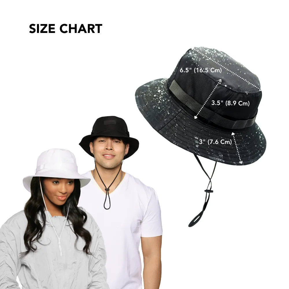 Satin-Lined, Waterproof Boonie Bucket Hat