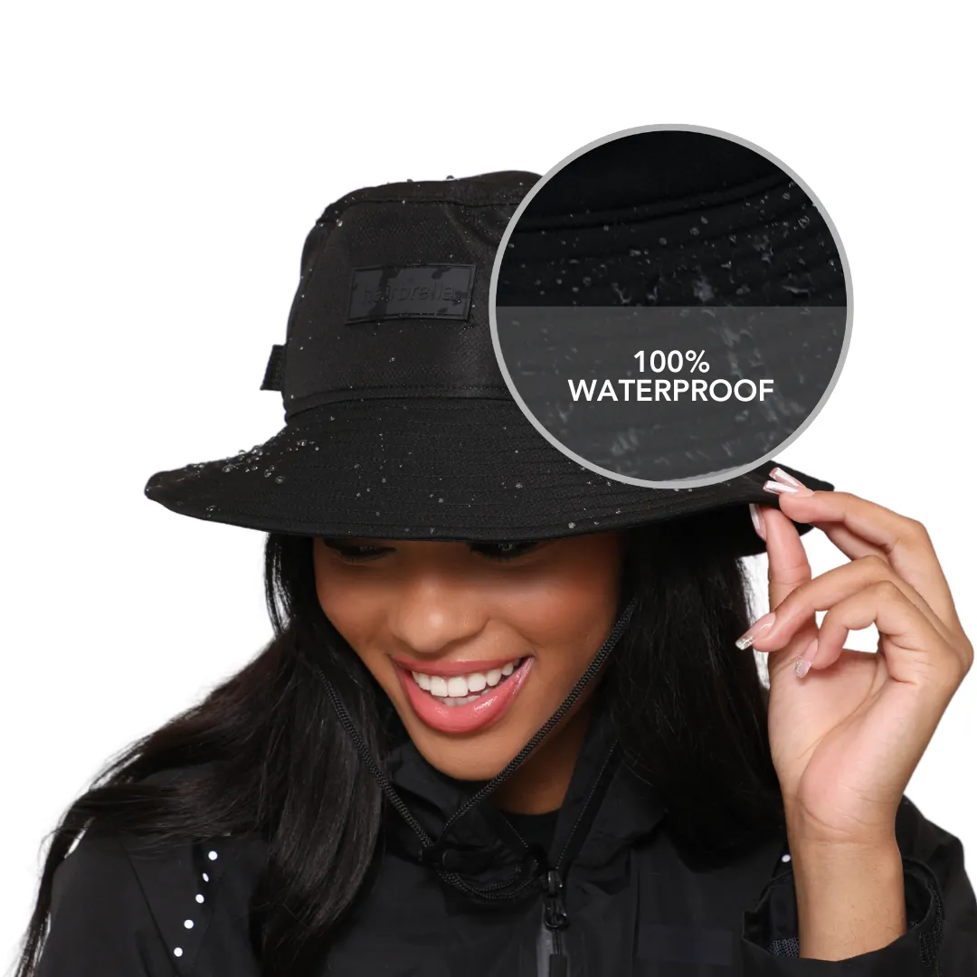 Satin-Lined, Waterproof Boonie Bucket Hat