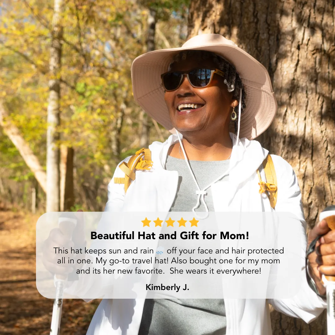 Satin-Lined, Waterproof Sun Hat