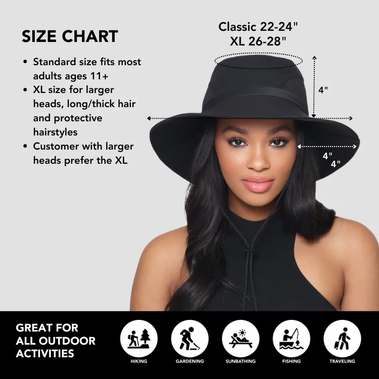 Satin-Lined, Waterproof Sun Hat