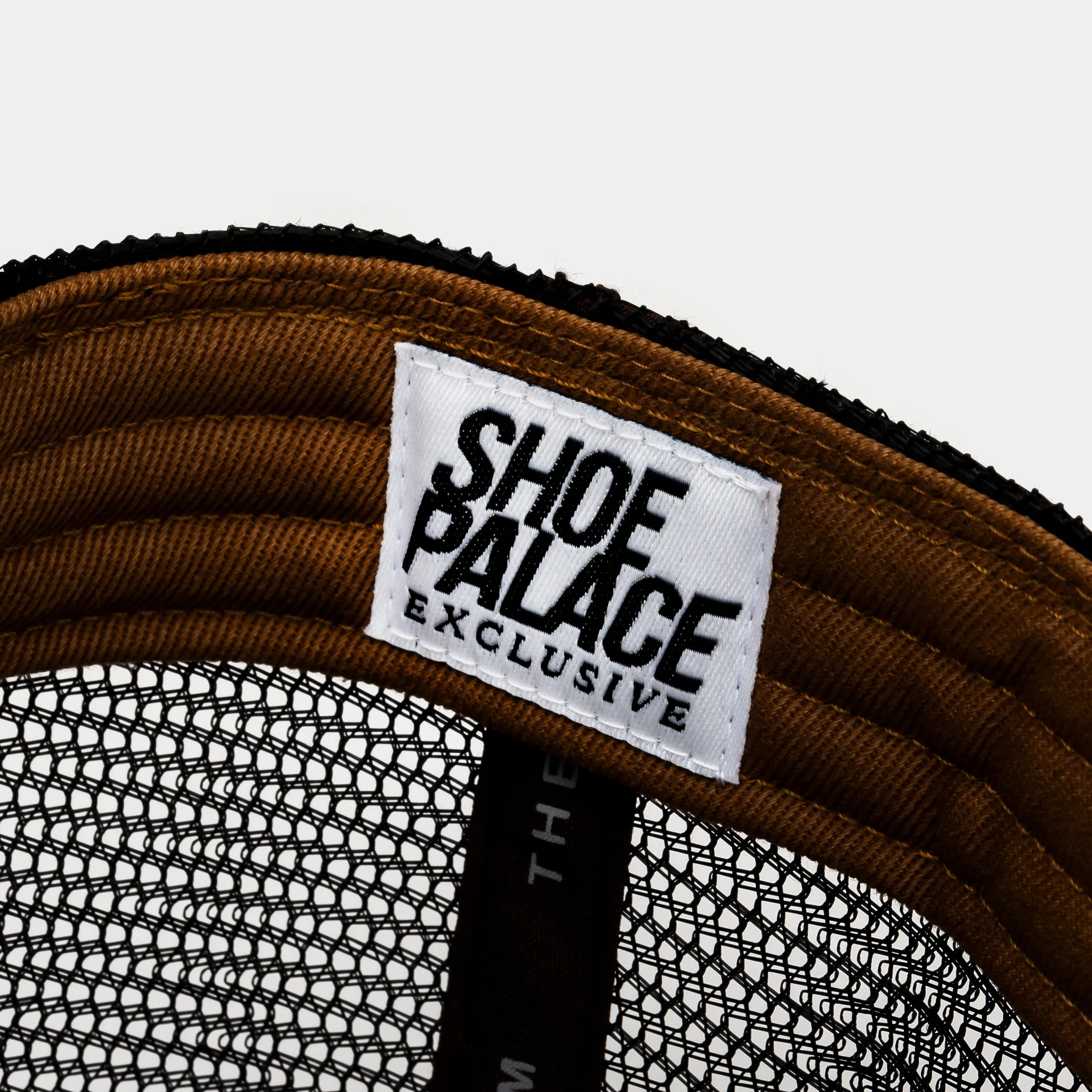 Shoe Palace Exclusive Whale Palace Trucker Mens Hat (Brown/Black)