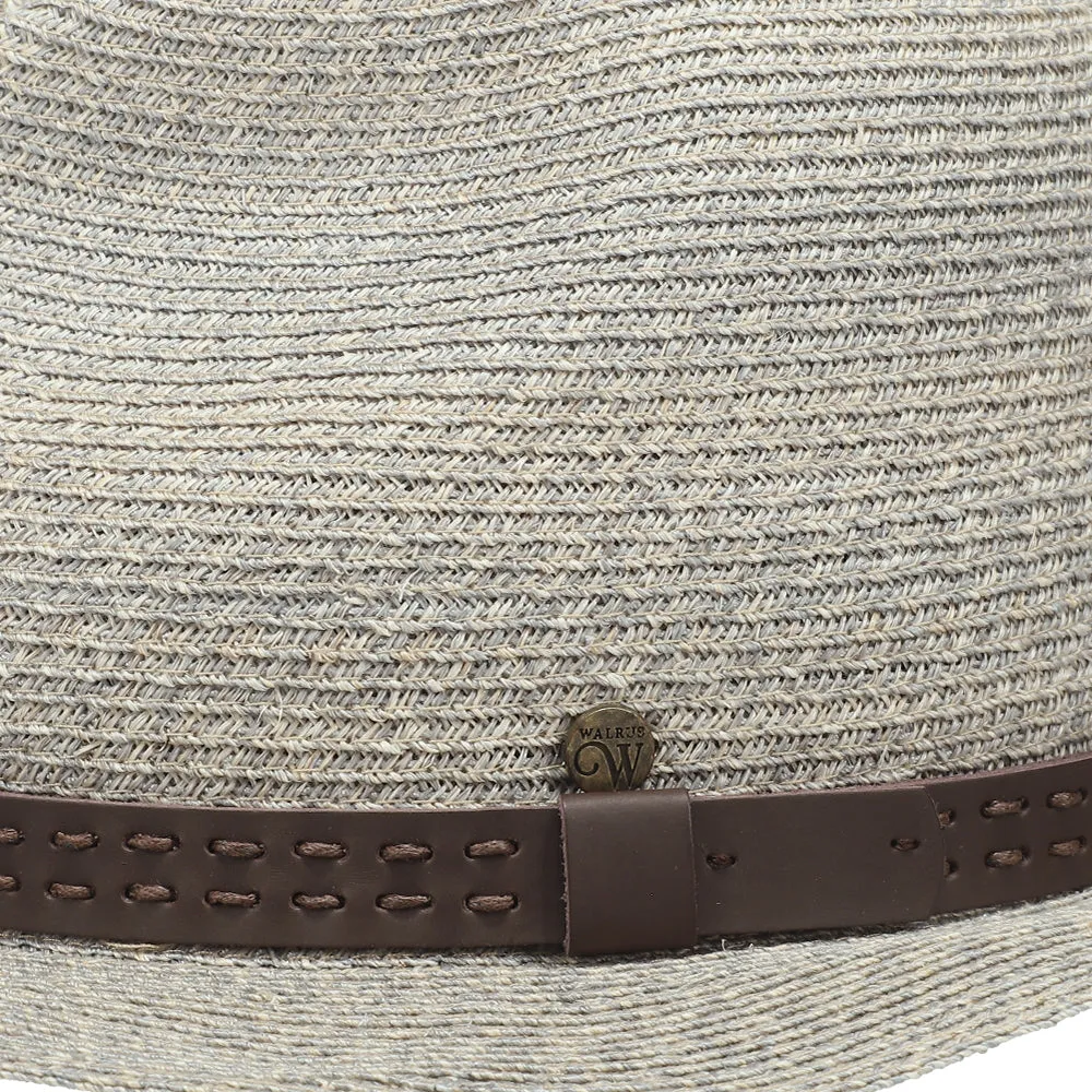 Shoreline - Walrus Hats Hemp Straw Fedora Hat w/ Band