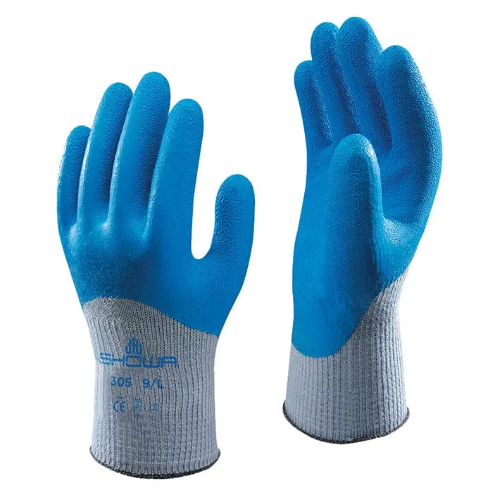 Showa 305 Grip Xtra Latex Coated Safety Gloves