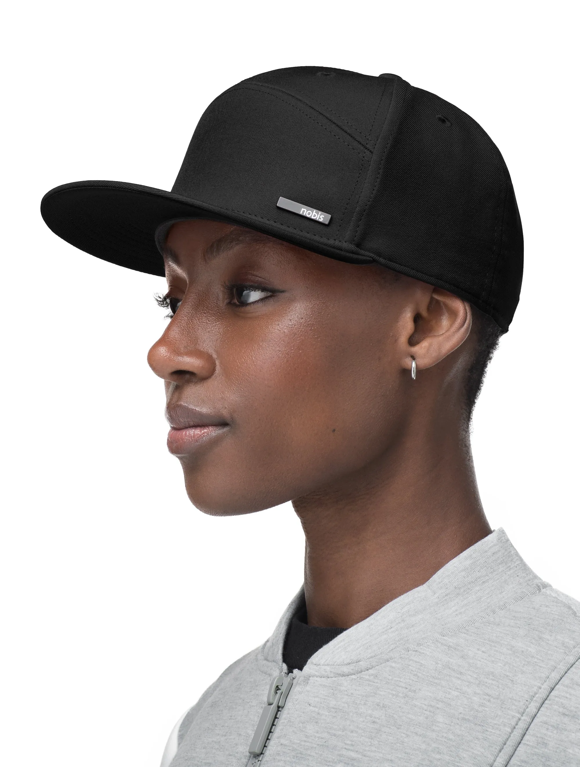 Solar 7-Panel Flat Peak Snapback Cap