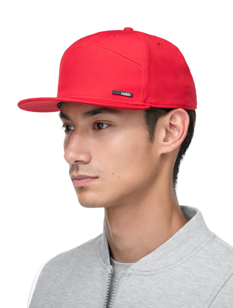 Solar 7-Panel Flat Peak Snapback Cap