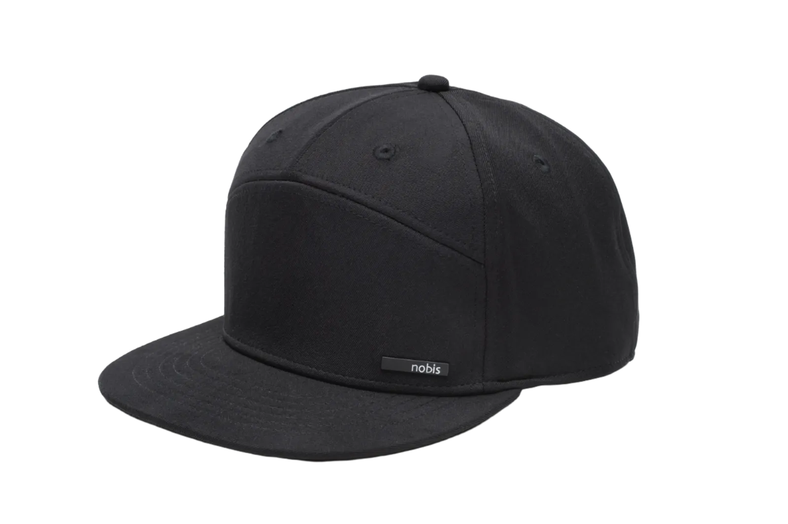 Solar 7-Panel Flat Peak Snapback Cap