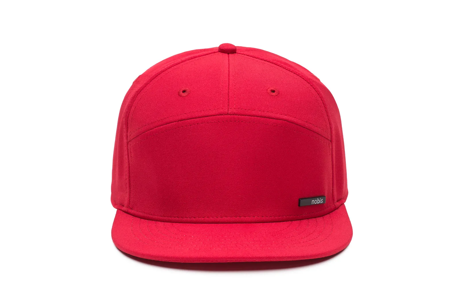 Solar 7-Panel Flat Peak Snapback Cap