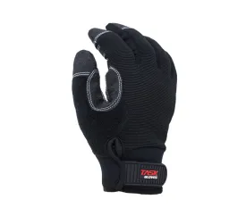 TASK GLOVES - Thermal Mechanic Gloves, Synthetic Leather, 3M Thinsulate, Double layer palm, Waterproof - Quantity 12 Pair