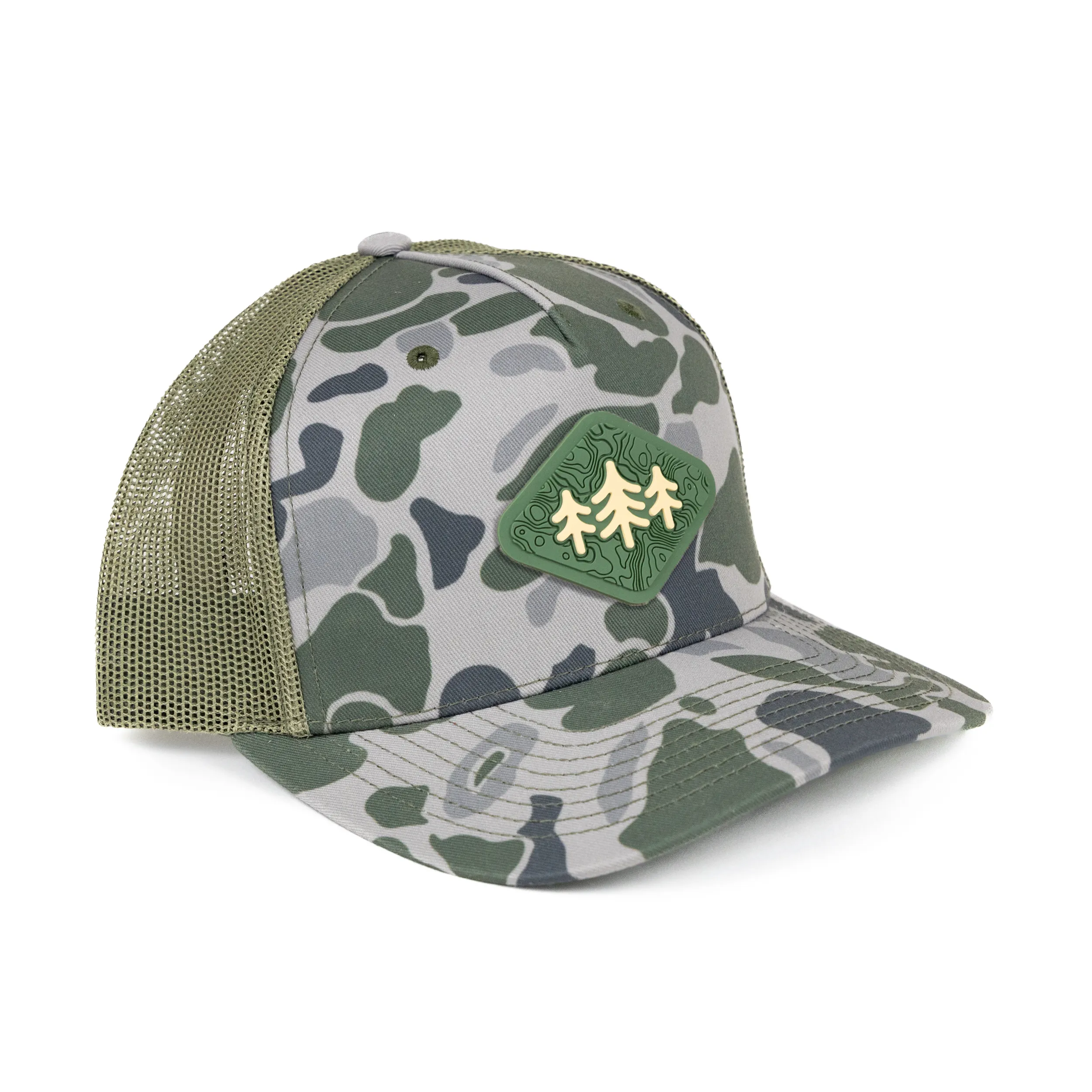 Topo Diamond Pines Trucker Hat