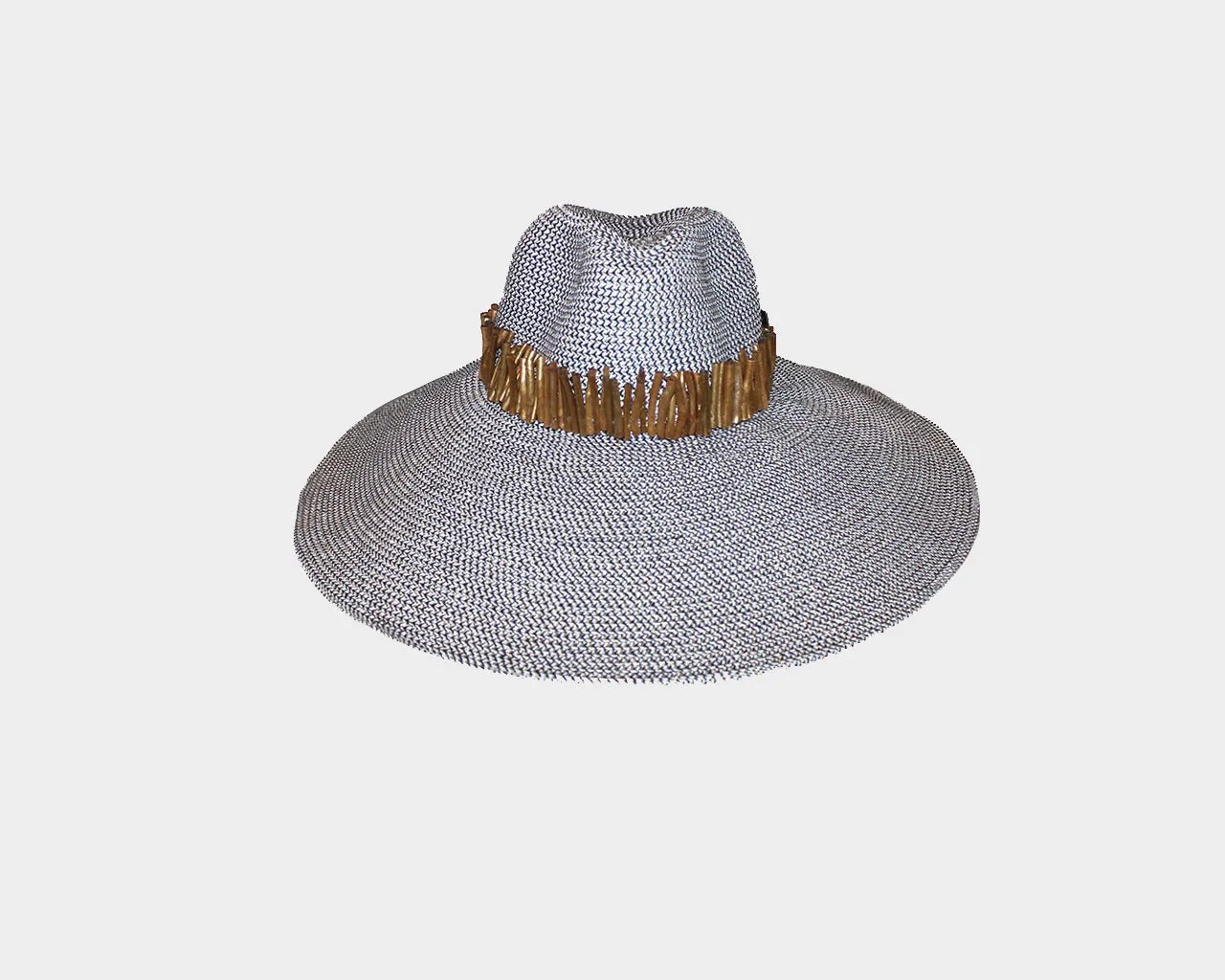 Two-tone Large Sun Hat - The Cannes