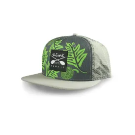 Ulu Flat Bill Classic Snapback Hat (Keiki size)