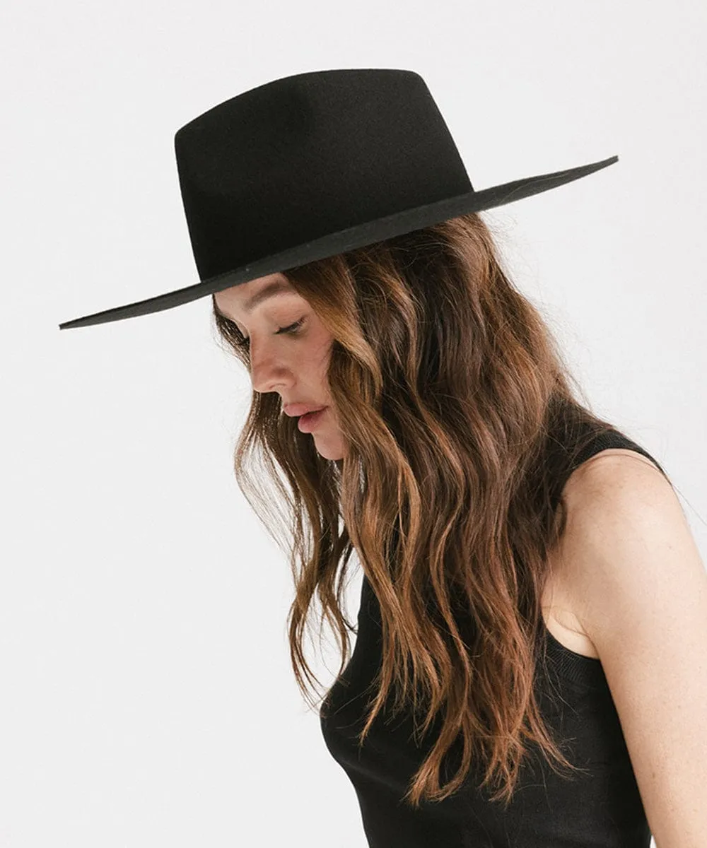 Wesley Wide Brim Fedora