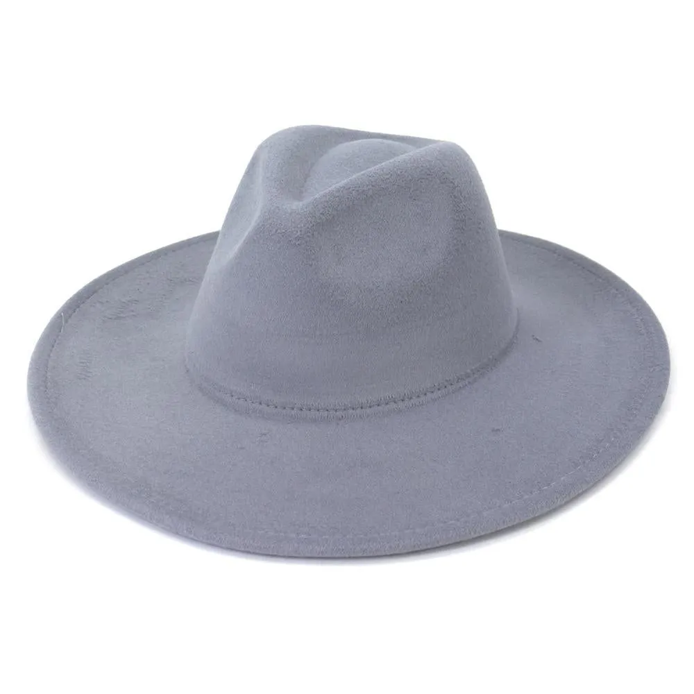 Wide Brim Fedora