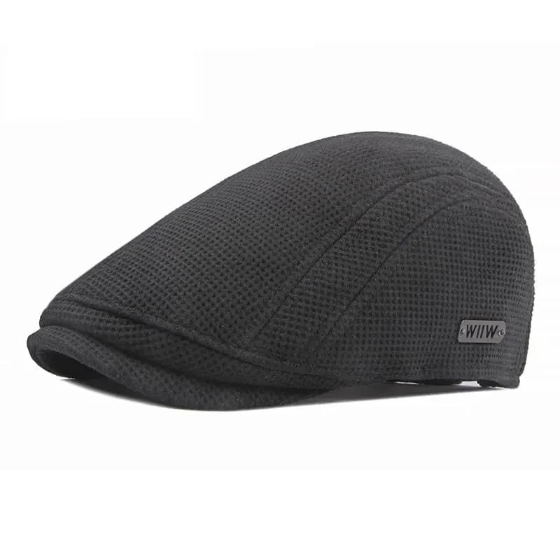 WIIW Cotton Flat Cap