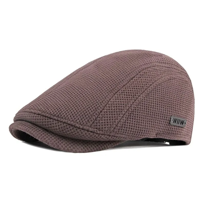 WIIW Cotton Flat Cap