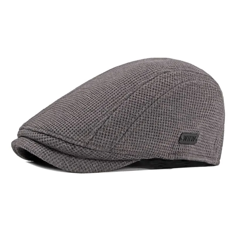 WIIW Cotton Flat Cap