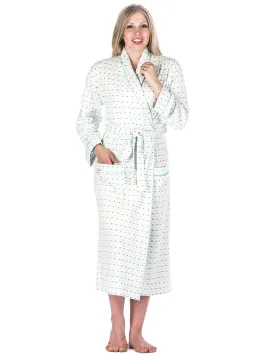 Women's Double Layer Knit Jersey Robe