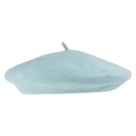 Wool Beret - Light Blue