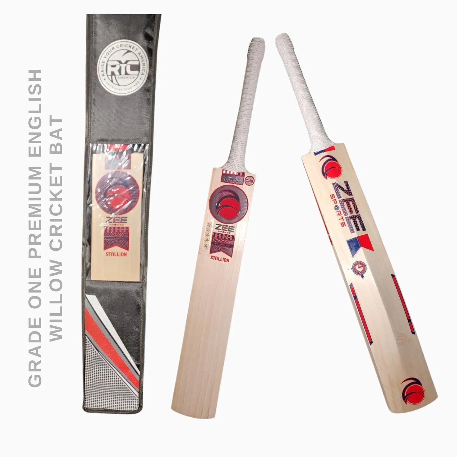 Zee Sports Complete Kit Premium 5-Star Stallion Batsman Bundle